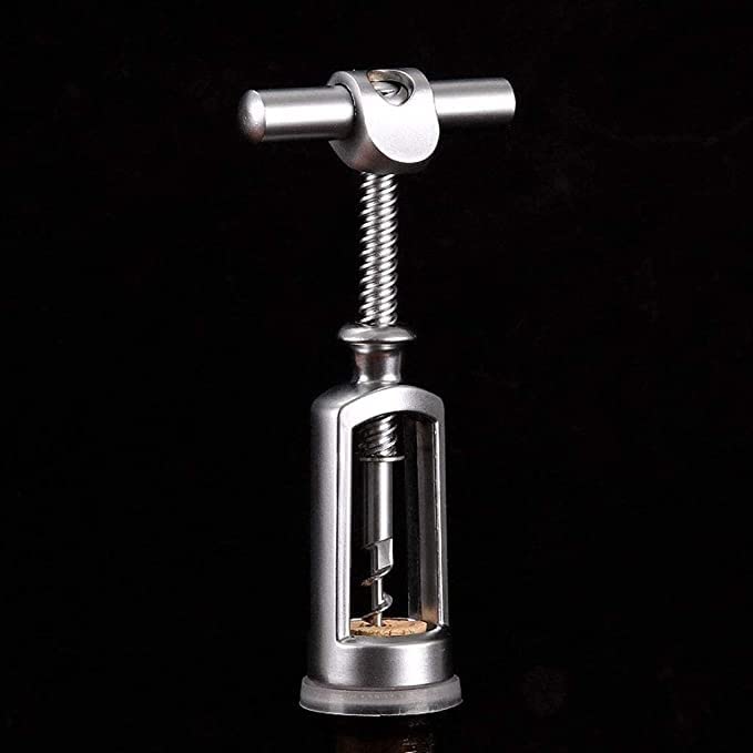 Korkenzieher, Korkenzieher von Sandalwood, All-in-One-Korkenzieher, Flaschenöffner und Folienschneider, der beliebte Weinöffner von Sommeliers, Kellnern und Barkeepern