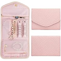 Lovevook Jewelry Roll Travel Organizer