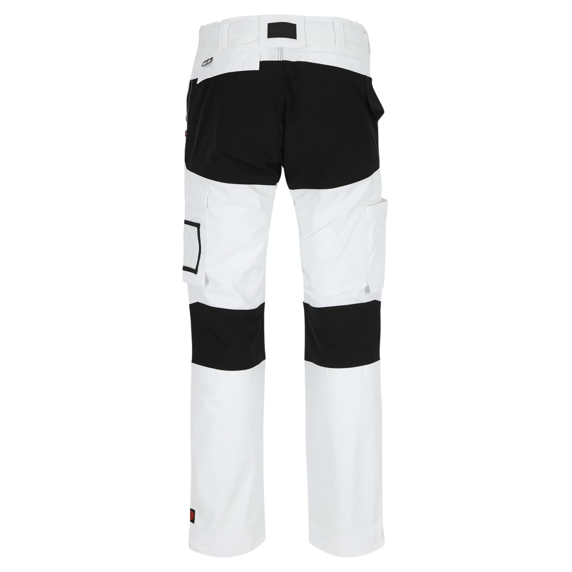 Herock Héctor Multibolsillos Pantalones De Trabajo Blanco/Negro