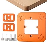 Verbessern Sie Ihre Holzbearbeitungsfähigkeiten: Revolutionieren Sie Ihre Holzbearbeitungsprojekte mit unserer Positionierungsform für runde Ecken. Sein 4-in-1-Design ermöglicht das präzise Schneiden verschiedener runder Winkel und bietet so idealen Komfort für Ihre Holzbearbeitung. Erzielen Sie mit Leichtigkeit und Präzision ein professionelles Finish