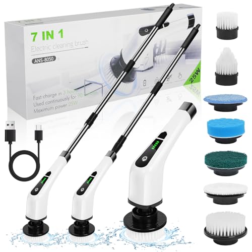 OSDUE Spazzole per Pulire, Spazzola Elettrica, Spazzola...