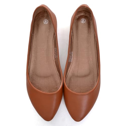 Dear Time Women's Soft Comfortable Flats Work Shoes Slip-ons for Office Ladies3