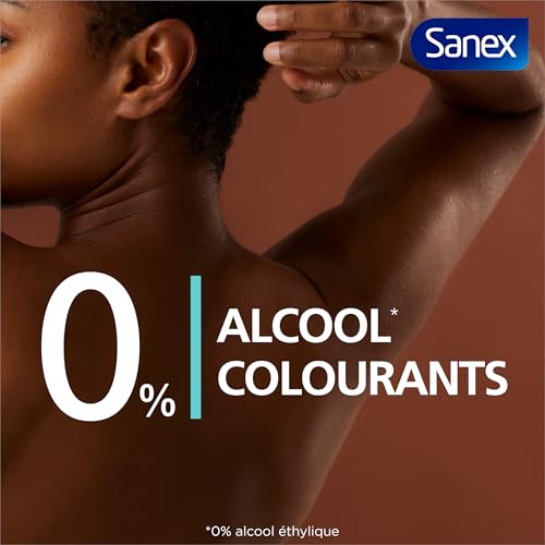 Sanex déodorant spray sans sels d'aluminium zéro 0% 200ml - vue 5