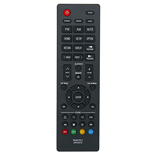 Télécommande RAV531 ZP354700 pour récepteur AV Yamaha RX-V379 RX-V381 HTR-3068 HTR-4068