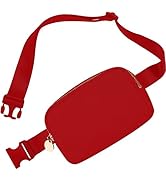 red fanny pack for women red belt bag leather fanny pack sling bag stoney clover dupes waist bag 