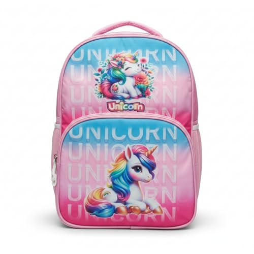 Image of Stylbase 15 Inch 3D Cartoon School Bag for Boys & Girls | Waterproof Lightweight Polyester Kids Backpack with Bottle Pocket | Ideal School Bags for Kids Nursery, LKGClass (3-5 Years)