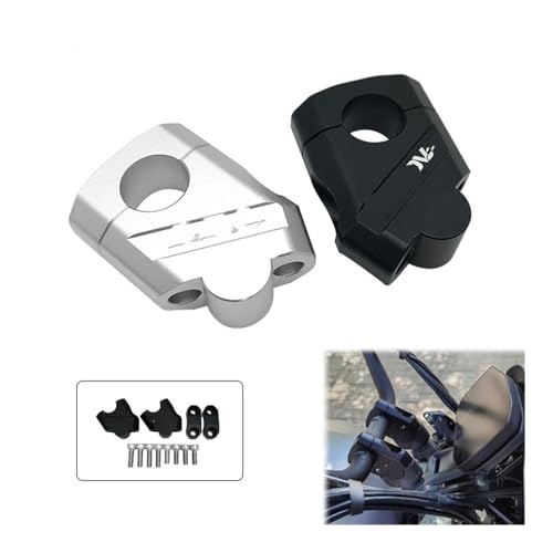 Evita dolor de espalda con elevador manillar moto universal 22mm 2