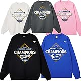 ドジャース 2025 ナショナル リーグ 優勝記念 ロッカー ルーム ロング スリーブ Tシャツ 子供 大人用 記念の瞬間を纏うデザイン 立体的なプリント加工 シーズンを通して快適な着心地 非公式 (4,XL)