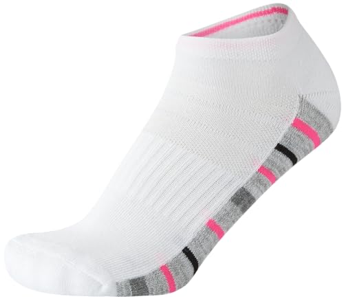 Image of Nautica Womens Low Cut Socks - 12 Pack Breathable Mesh Cushioned Athletic Performance No Show Socks for Women
