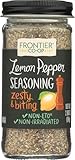 Frontier Seasoning Blends, Salt-Free Lemon Pepper, 2.08-Ounce Bottle