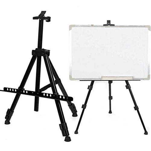 Tripé de metal reforçado com tripé de metal ExCEART para esboço de mesa de chão para exibição de des