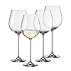 Schott Zwiesel Weißweinglas Vinos (4er-Set), anmutige Weingläser für Weißwein, spülmaschinenfeste Tritan-Kristallgläser, Made in Germany (Art.-Nr. 130012)