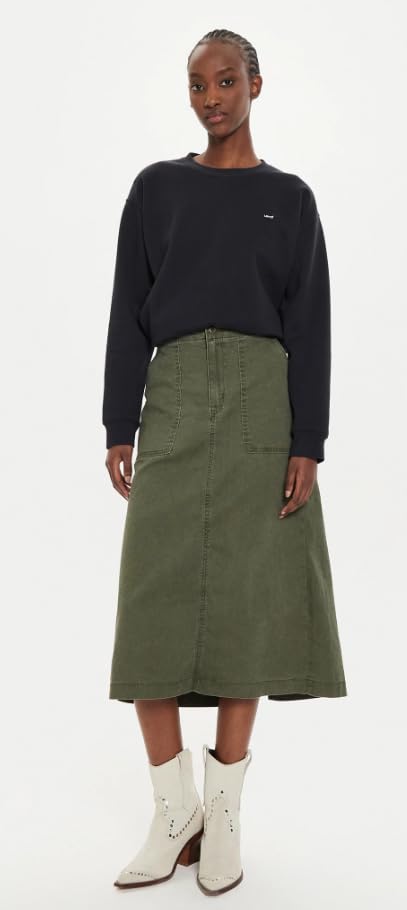 Levi'S Sudadera para Mujer Everyday, Caviar, M