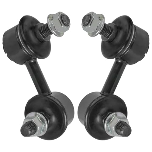 Image of Detroit Axle - Front Lower Control Arms w /Ball Joints + Inner Outer Tie Rods + Sway Bar Links Replacement for 2000-2005 Hyundai Accent - 8pc Set
