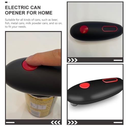 Ouvre-boîte électrique en acier inoxydable compact et design VALICLUD - 5