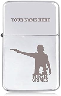 Rick Grimes Design - Personalised STAR Windproof Petrol Lighter