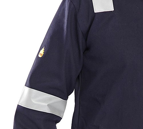 Beeswift Fire Retardant Boilersuit Nordic Design Navy Blue 52 CFRBSNDN52 - 3