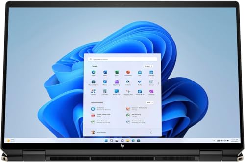 Image of HP Spectre x360 2-in-1 Laptop 16 inch 120Hz WQXGA IPS Touchscreen Intel Evo 16-Core Ultra 7 155H 16GB LPDDR5 4TB SSD Thunderbolt 4 Wi-Fi 6E Backlit Keyboard Fingerprint 9MP IR Camera Win10 Pro