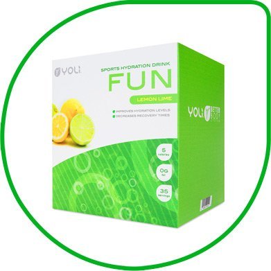 Yoli Fun Sports Hydration Drink Packets