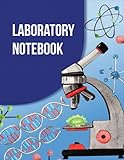  Laboratory Notebook: Laboratory notebook for chemist, scientist, biologist, physicist, students, and researchers  5 x5 Quad Ruled Grid  .20 inch ...  120 Pages with cool biology lab on cover