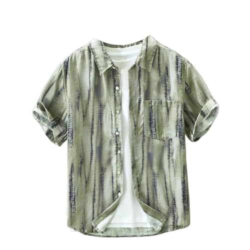 Chemise imprimée décontractée homme pour vos terrasses d'été et sorties urbaines