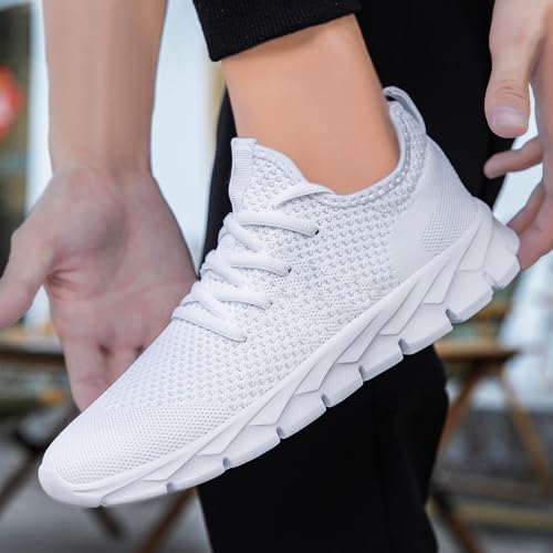 Image of ZGPWZWL Mens Running Shoes Fashion Sneakers Tennis Walking Casual Athletic Lightweight Breathable Workout Gym Comfortable Shoes