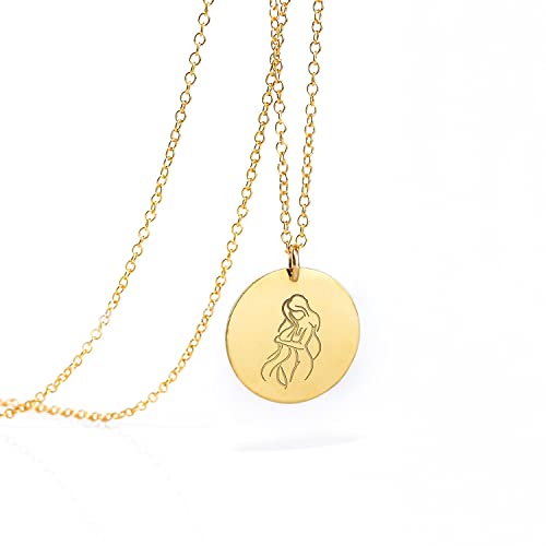 Astrology Zodiac necklace, Zodiac 