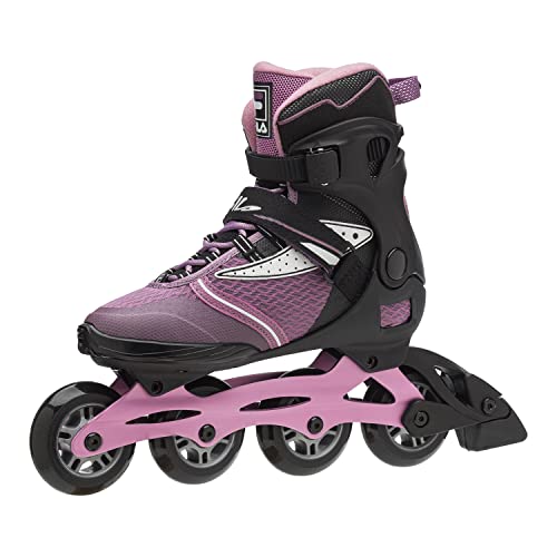 FILA SKATES 010619105 Legacy Pro 80 Lady Inline Skate Mujer BLCK/Violet Tamaño 39