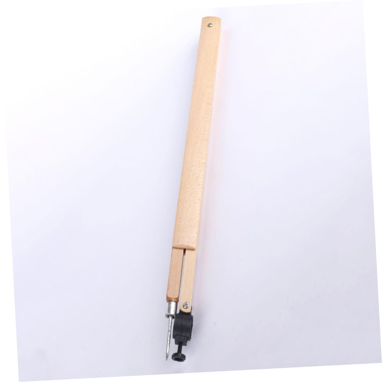 VILLCASE 3 Pezzi Compasso Di Gomma in Legno Strumento Didattico Di Matematica Compasso Da Disegno Strumento Di Disegno Bussola Da Disegno Scolastico Bussola A Trave