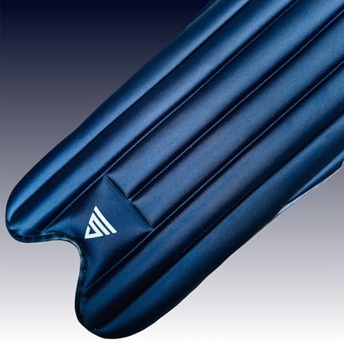 Image of VERSANT OG Moulded Cricket Batting Legguard for Mens (Light Weight) (Navy, Youth)