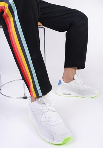 Image of The White Pole Trandy Casual Sport Shoes Classy Comfortable Sneakers Shoes for Mens and Boys