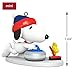 Hallmark Mini-Winter Fun with Snoopy #21 Curling Keepsake Christmas Ornaments