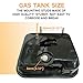 CT200U Gas Tank Fuel Tank Compatible with Coleman CT200U EX MiniBike BT200X Baja MB165 CT100U KT196 Go Kart GX160 GX200 Metal Gas Storage