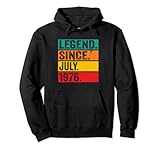 Photo Gallery legend since july 1976 46th birthday 46 years old vintage felpa con cappuccio Photo Gallery legend since july 1976 46th birthday 46 years old vintage felpa con cappuccio