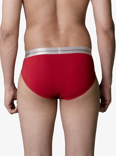 Image of VSTAR SG 04 Men's Cotton Elastane Brief with Metallic Waistband