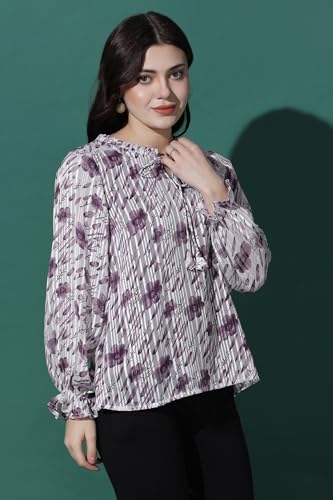 Image of Fashion Dream Women's Georgette Regular Fit Top
