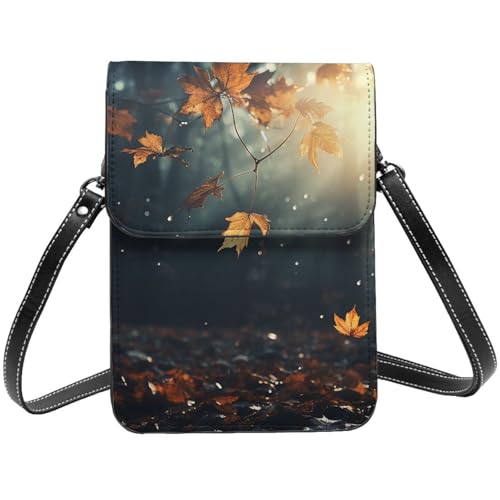 Sac bandoulière en cuir pour protéger votre téléphone portable en voyage