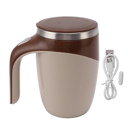 Opiniones de Taza Electrica Top 10. 48 Haofy Taza de café Agitadora Magnética, Taza Agitadora Automática Alimentada por Batería para Viajes de Oficina en el Hogar, Taza Mezcladora Eléctrica con Revestimiento de...