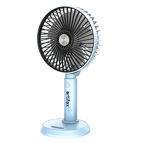 Artifax Rechargeable Portable Air Circulator Fan | USB Charging H...