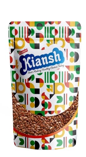 Image of Kiansh Dry fruits Nuts And Seeds (Alsi /Flax Seeds, 200g)