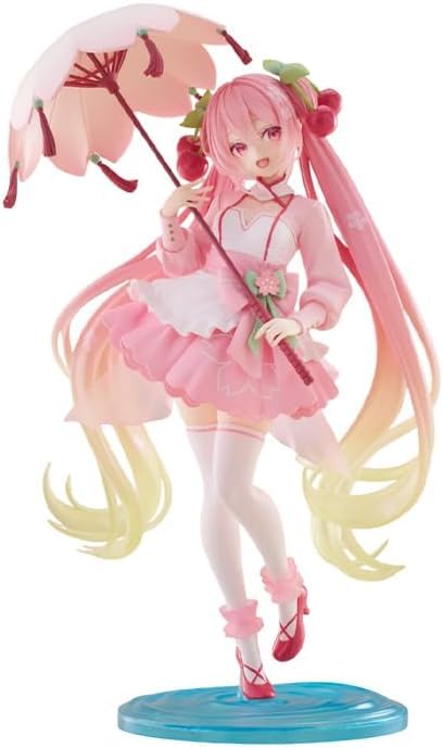 Thunder Tech Sakura Miku AMP Figure ~ Sakura Dress ver. ~