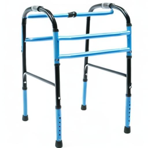 Physiqo Plain Double Bar Frame Balanced Adjustable Adult Walker(100 kg capacity,Pack of 1) (B0846RM98X) Amazon Price History, Amazon Price Tracker
