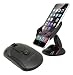 Encust Universal Dashboard Windshield One Touch Foldable Mouse Car Mount Phone Holder Cradle for iPhone 7 SE 6/6s Plus 5s/ 5c/5, Samsung Galaxy Edge S7, S6, S5 Other Cell Phones -with