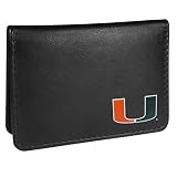 Siskiyou Sports NCAA Miami Hurricanes Unisex Weekend Bi-fold Wallet, Black, One Size