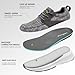 Women's Orthopedic Fashion Sneakers for Plantar Fasciitis: Vegan Ergonomic Walking Shoes for Foot and Heel Pain Relief, Breathable Casual Shoes for Neuropathy Gray Size 8.5