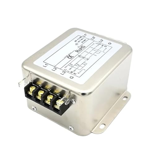 Filtro de potencia CW12B de 380V con terminales EMC para supresión de armónicos