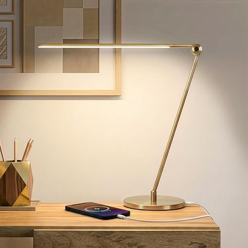 Gold LED Table Lamp