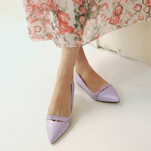 Patent Flat Women Pointed Toe Dolly Shoes4