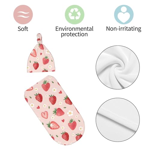 Image of 3D Print Food Newborn Swaddling Blanket Beanie Hat Funny Blanket Sleeping Bag New Born Sleep Sacks for Boys Girls