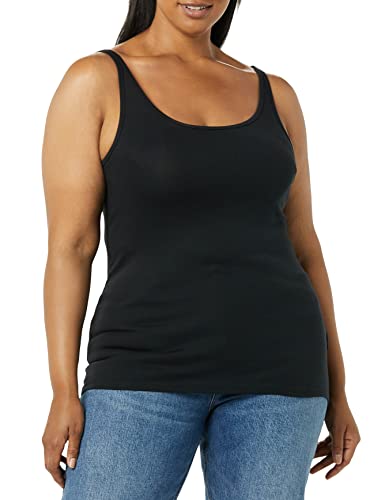 Image of Amazon Essentials Women's Slim-Fit Thin Strap Scoop Neck Tank Top